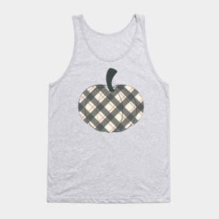 Modern Plaid Pumpkin design 4 Tank Top